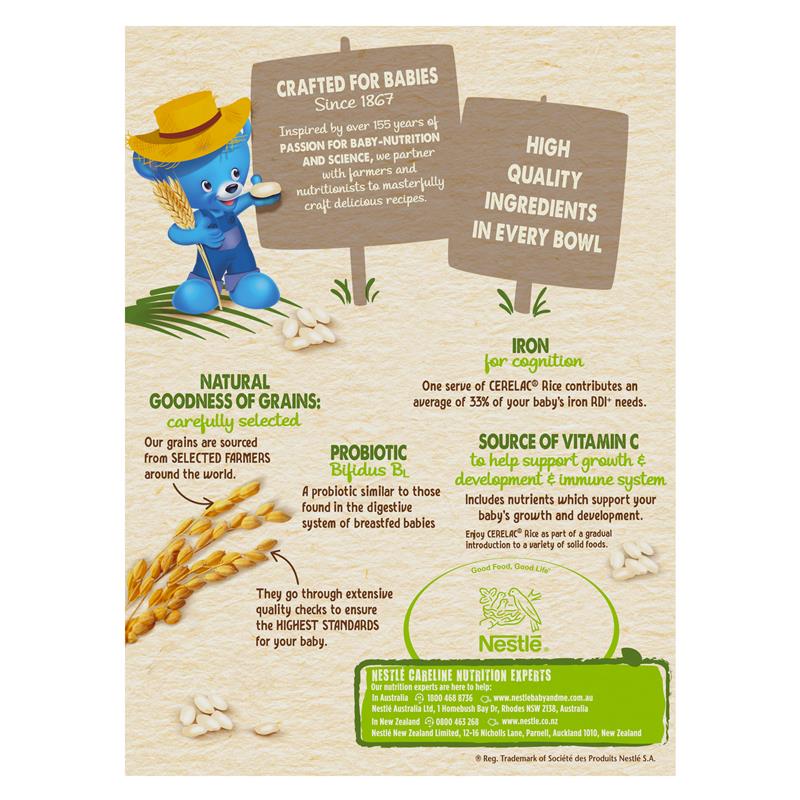 Nestle CERELAC Baby Rice Cereal Stage 1 - 200g