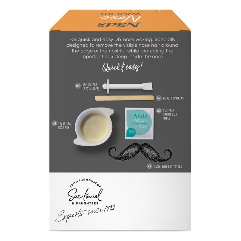 Nad's Nose Wax - 12g Quick & Easy Nose Hair Removal