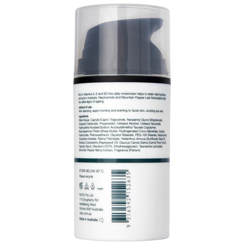 Natio Mens Plus Age Defence Face Moisturiser 80ml