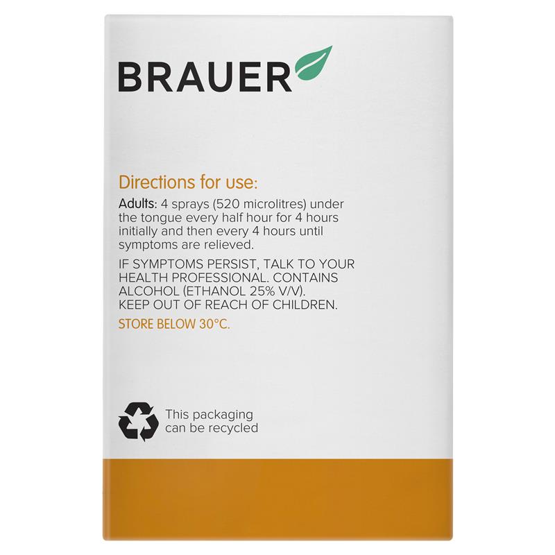 Brauer Arnicaeze Oral Spray 20ml - Fast Muscle Pain Relief