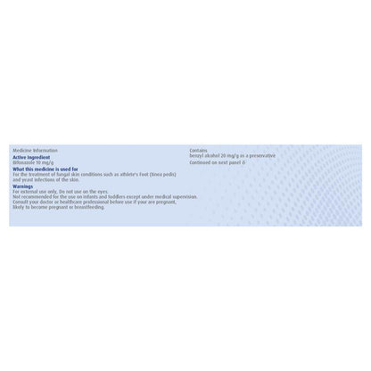 Canesten Once Daily Antifungal Athlete's Foot Cream 15g