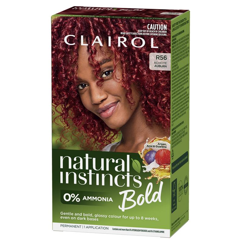 Clairol Natural Instincts Bold Auburn Permanent Hair Colour