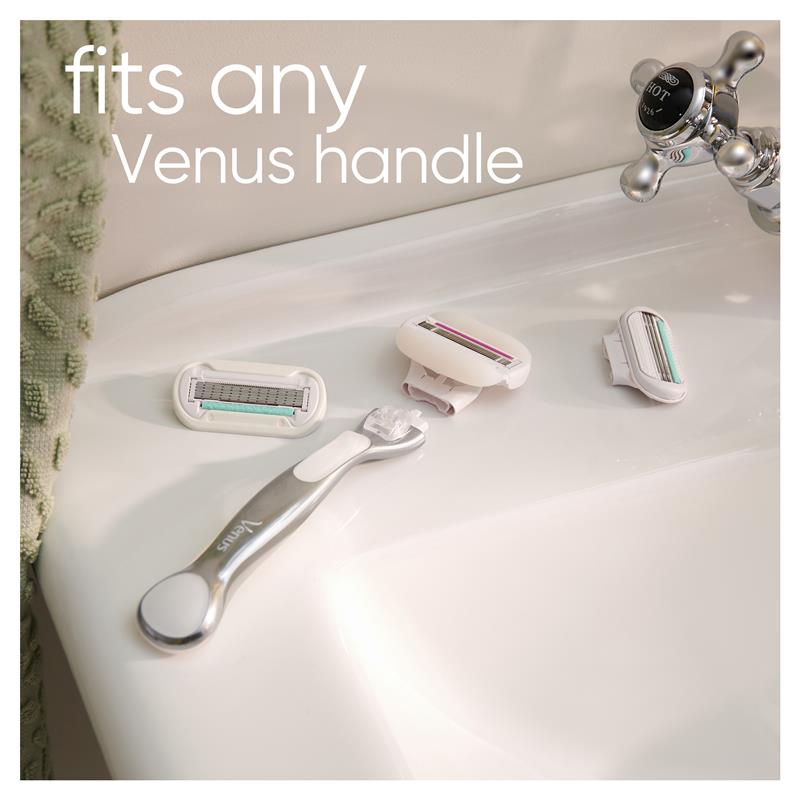 Gillette Venus Comfort Glide Sugarberry Platinum + 2 Blade Refills