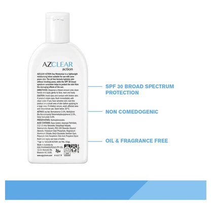 Ego Azclear Action Day Moisturiser SPF 30 120ml