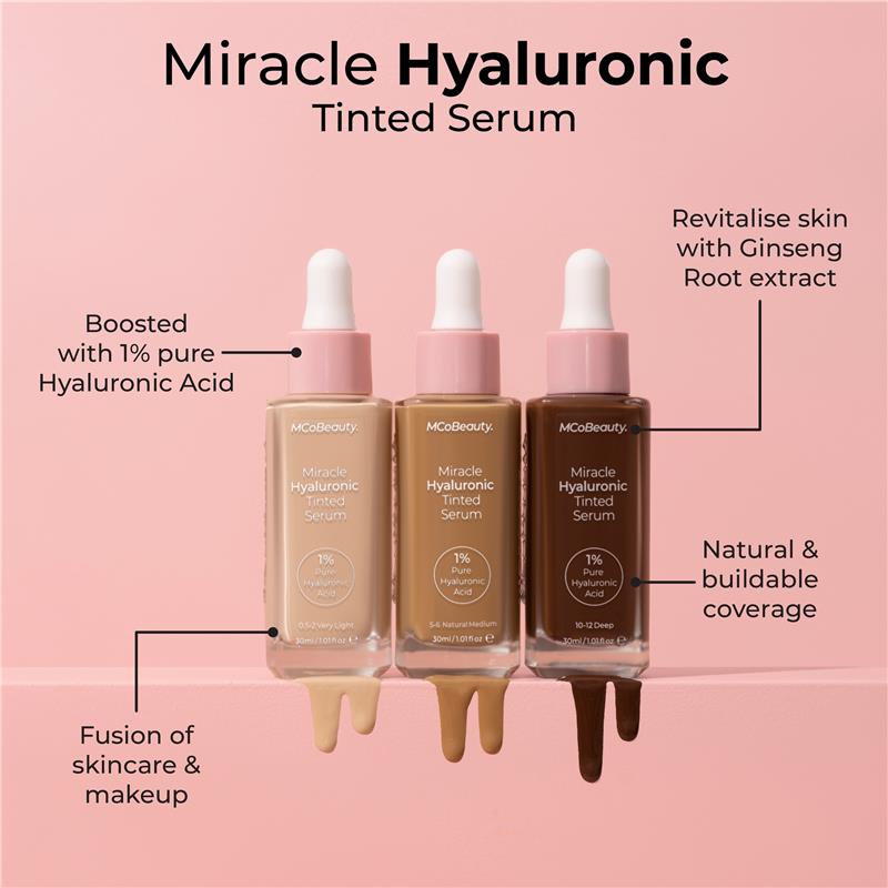 MCoBeauty Miracle Hyaluronic Tinted Serum 0.5-2 Very Light