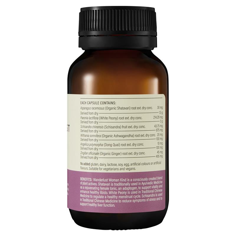 Wanderlust Woman Kind 60 Capsules