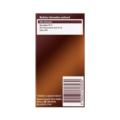 Betadine Antiseptic Topical Solution Liquid 100mL