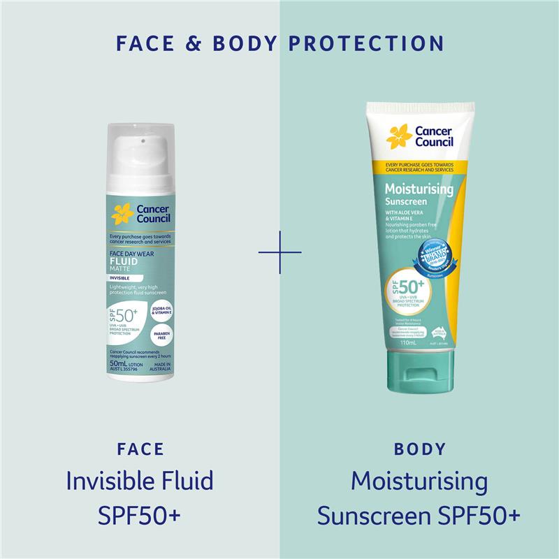 Cancer Council SPF 50+ Moisturising 1L