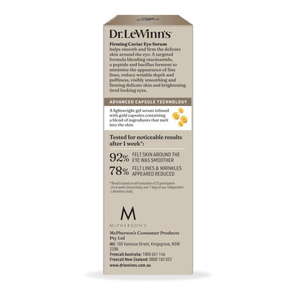 Dr. LeWinn's Smooth + Firm Firming Caviar Eye Serum 15ml
