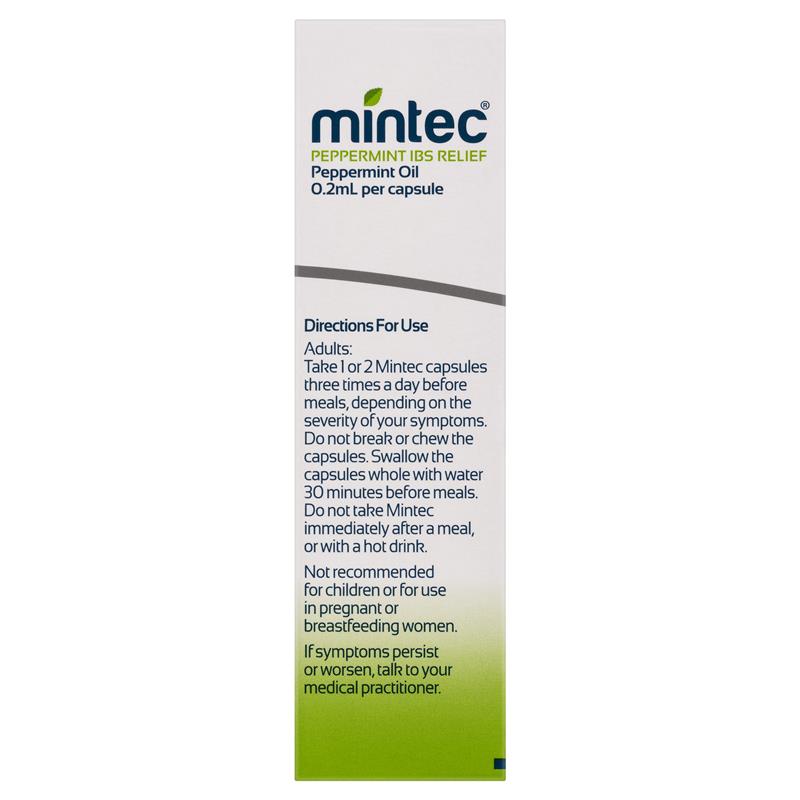 Mintec Peppermint IBS Relief - 60 Capsules