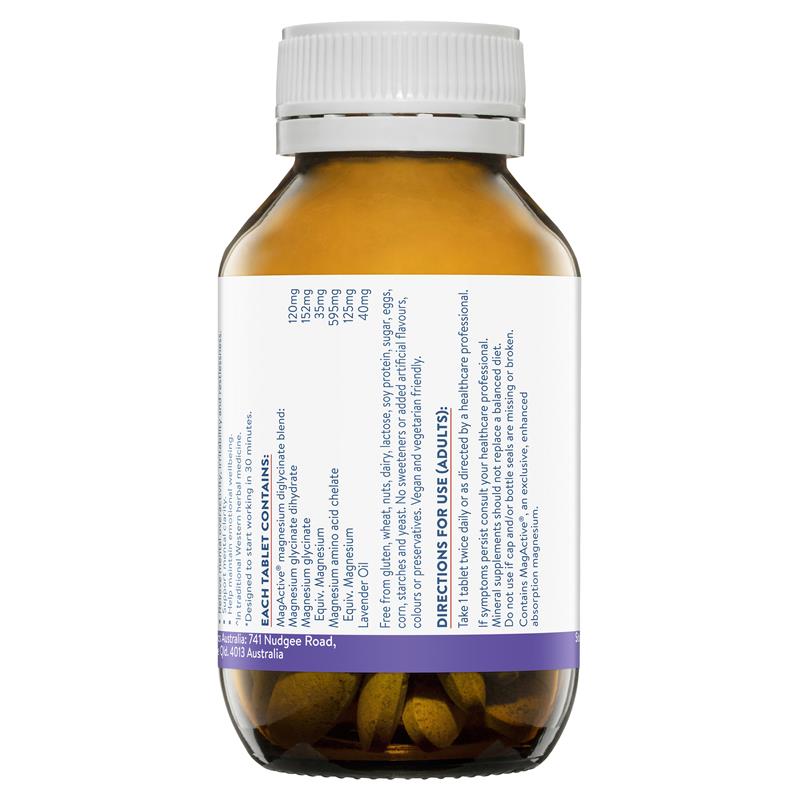 Ethical Nutrients Mega Magnesium Relax 60 Tablets