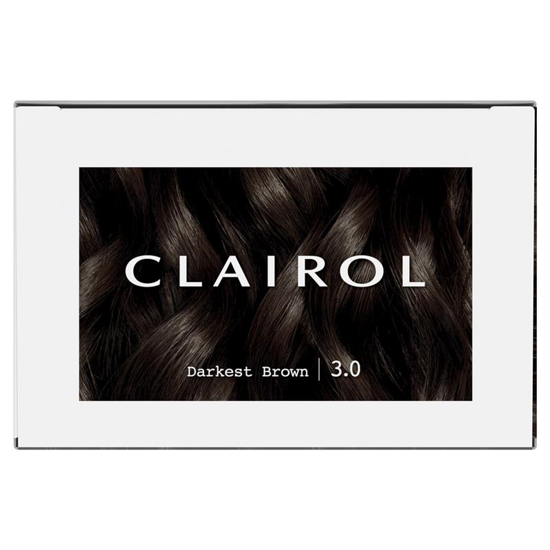 Clairol Colour Strong Kit 3.0 Darkest Brown - Ammonia-Free Hair Color