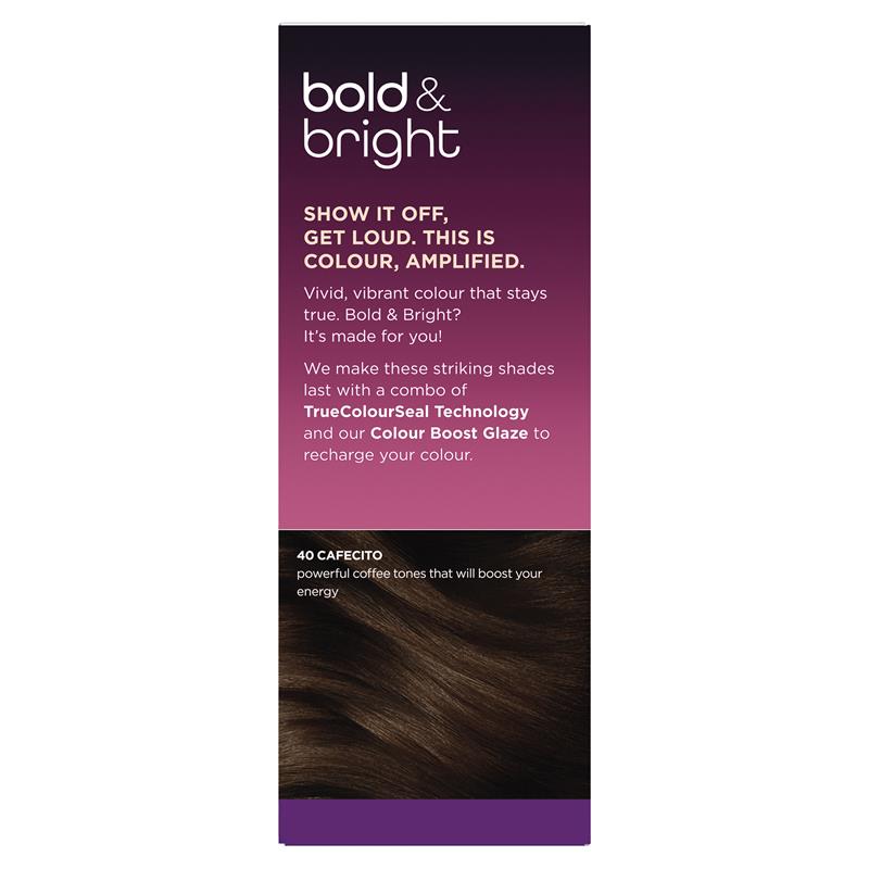 Clairol Bold & Bright Permanent Hair Colour 40 Cafecito