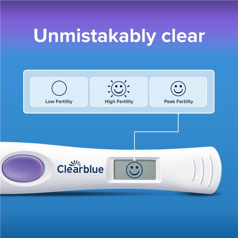 Clearblue Advanced Dual Hormone Digital Ovulation Test Kit - 10 Test