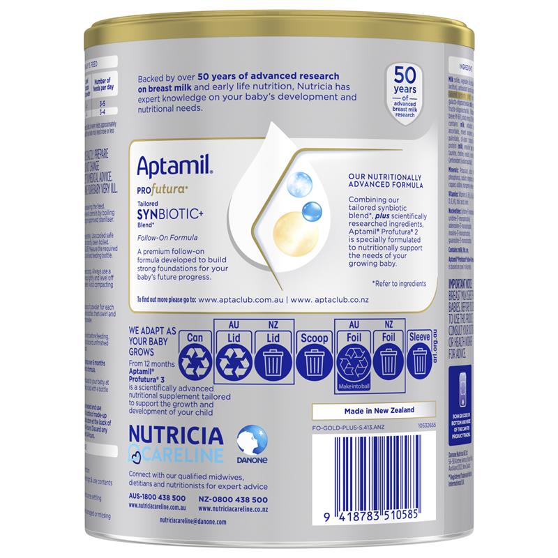 Aptamil Profutura Synbiotic+ Stage 2 Follow On Formula 800g