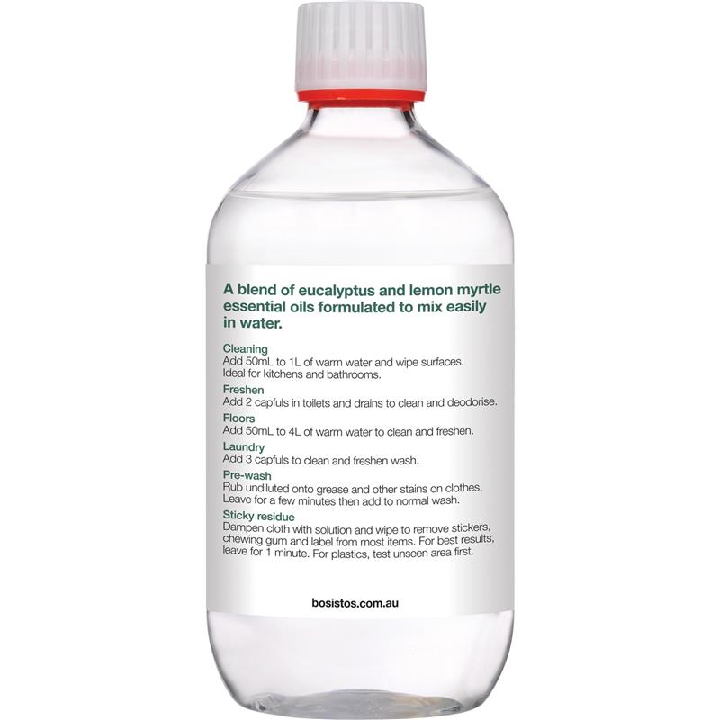 Bosisto's Antibacterial Solution 500ml - Natural Cleaning Power