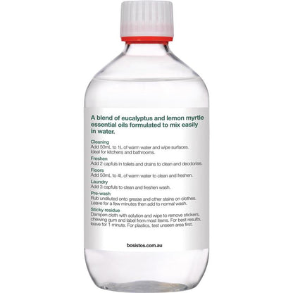 Bosisto's Antibacterial Solution 500ml - Natural Cleaning Power