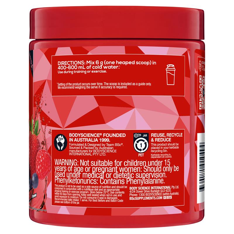 BSc EAAs + Hydration Berry 180g