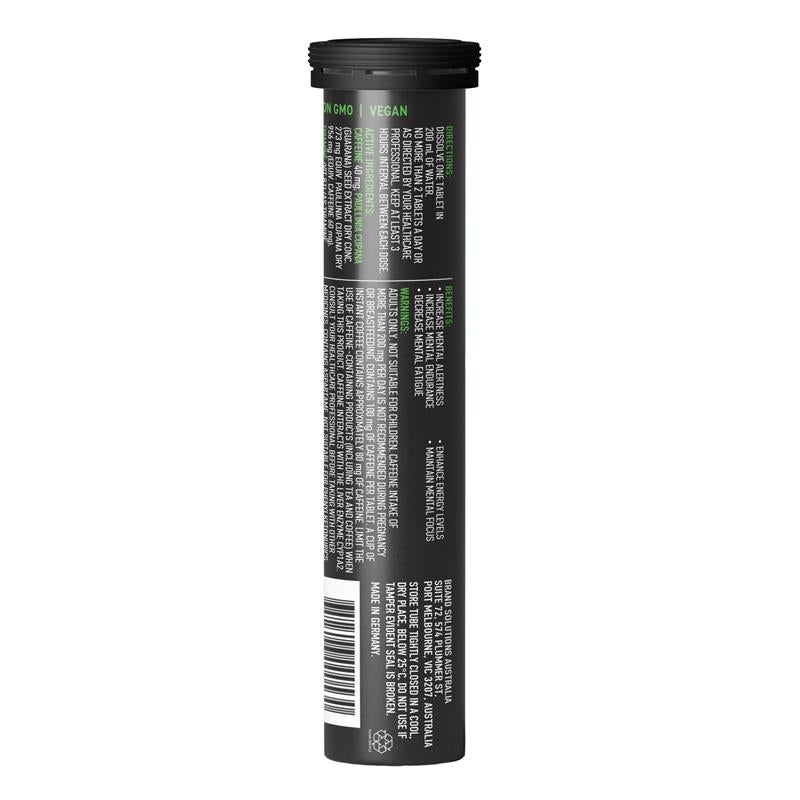 Wakey Wakey Caffeine & Guarana Effervescent Tablets - 20 Vegan