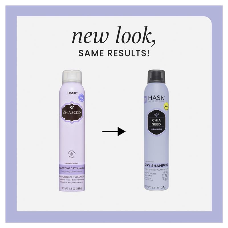 Hask Exotics Chia Seed Dry Shampoo 122g