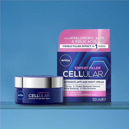 NIVEA Cellular Expert Filler Intensive Anti-Age Night Cream 50ml
