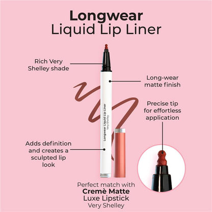 MCoBeauty Liquid Lip Liner Very Shelley