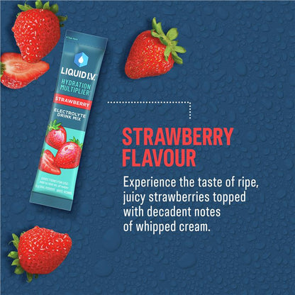 Liquid IV Hydration Strawberry 10 Sachets