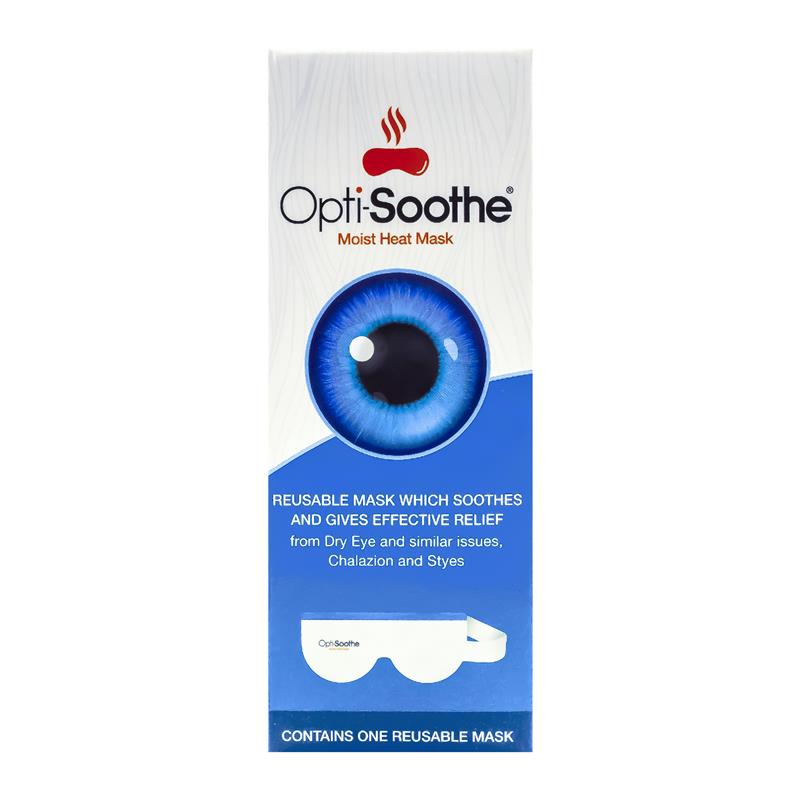 Opti-Soothe Moist Heat Mask - Reusable Relief for Dry Eye