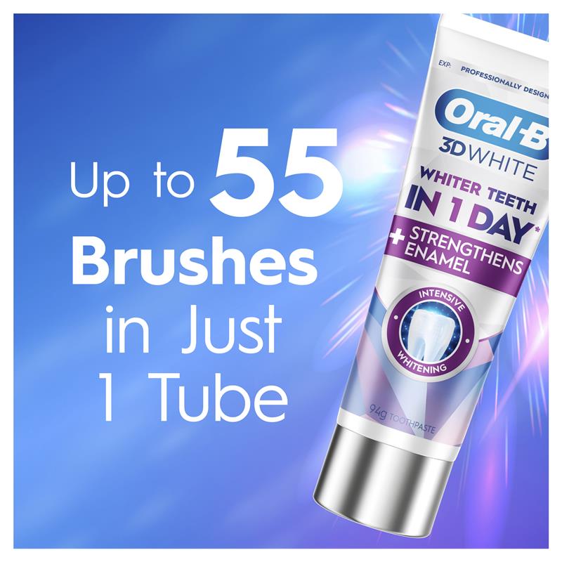 Oral-B 3D White Intensive Whitening Toothpaste - Freshness Blast 94g