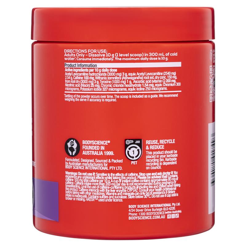 BSc Shred Carnitine Grape 300g