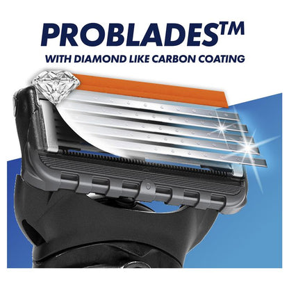 Gillette Fusion Proglide Razor + 2 Blade Refills