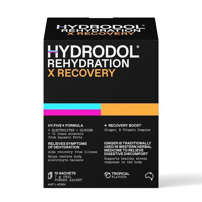 Hydrodol Rehydration X Recovery Powder - 10 Pack