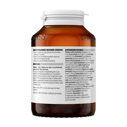 Blackmores Multivitamin + Antioxidants Sustained Release 180 Tablets