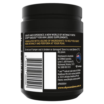 Skyn Arouse For Him Libido Supplements 60 Tablets