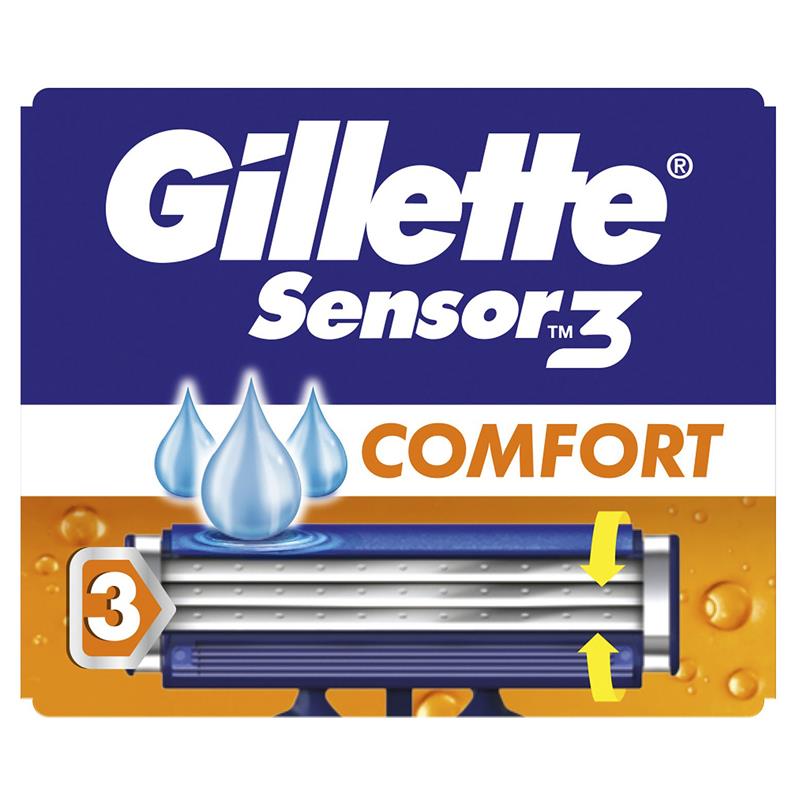 Gillette Sensor 3 Comfort Disposable Razors - 4 Pack