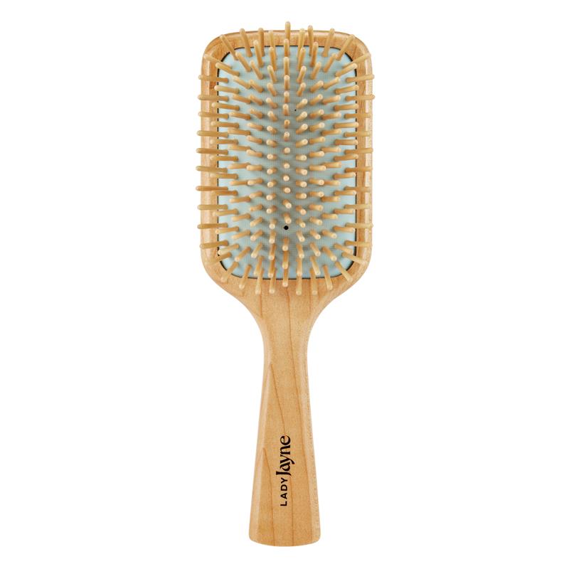 Lady Jayne Paddle Brush (Wooden Brush)