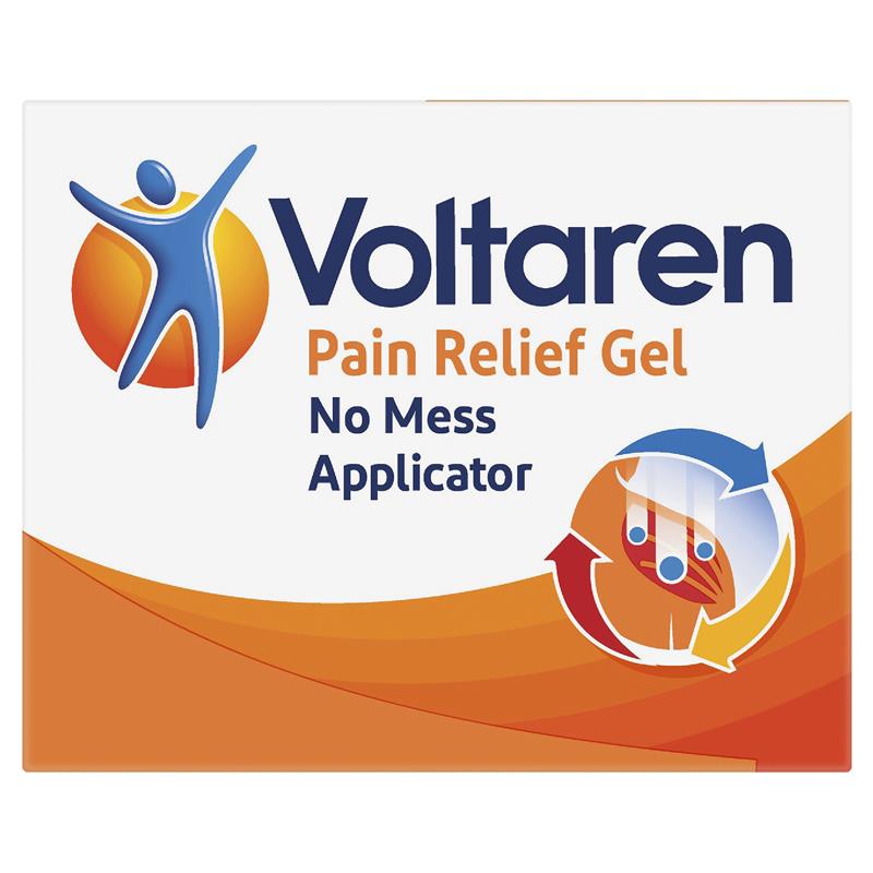 Voltaren Pain Relief Gel with No Mess Applicator - 75g for Targeted Relief