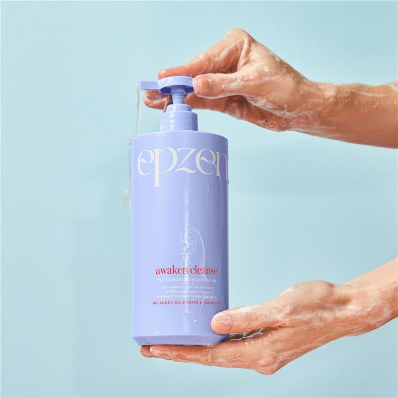 Epzen Awaken Cleanse Hydrating Body Wash - 750mL