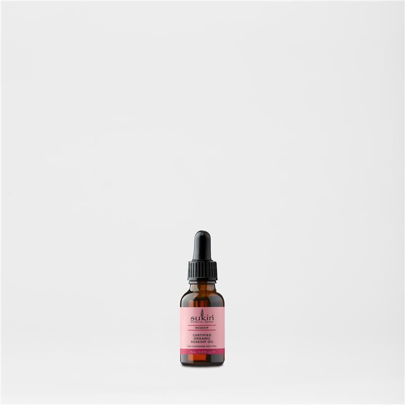 Sukin Certified Organic Rose Hip Oil 25ml for Skin Nourishment