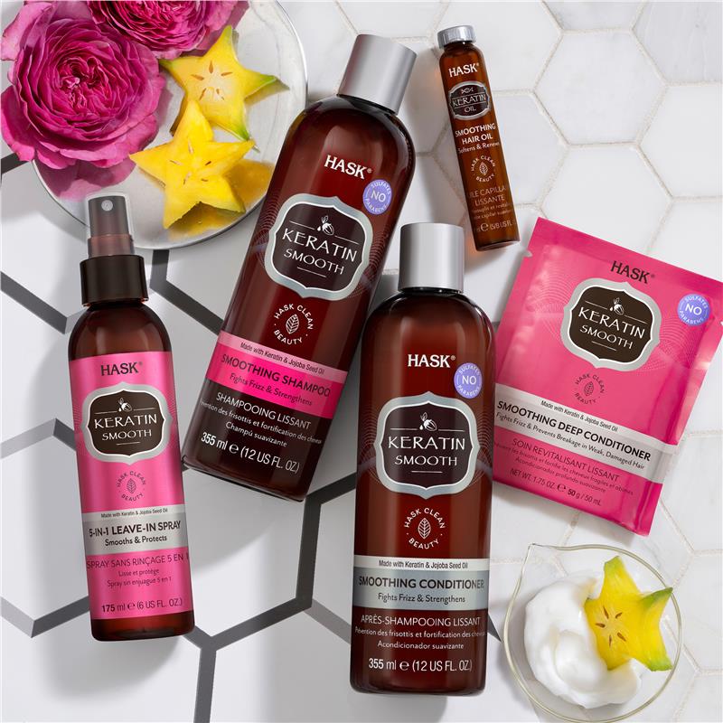 Hask Keratin Hair Treatment Sachet 50g - Strengthen & Repair