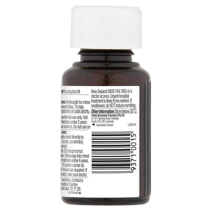 Bosisto's Eucalyptus Oil 50ml - Versatile Natural Antiseptic