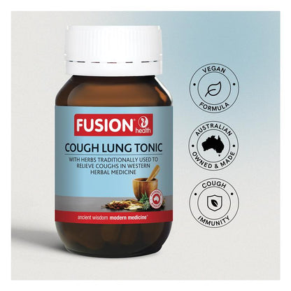Fusion Cough Lung Tonic 60 Vegetarian Capsules