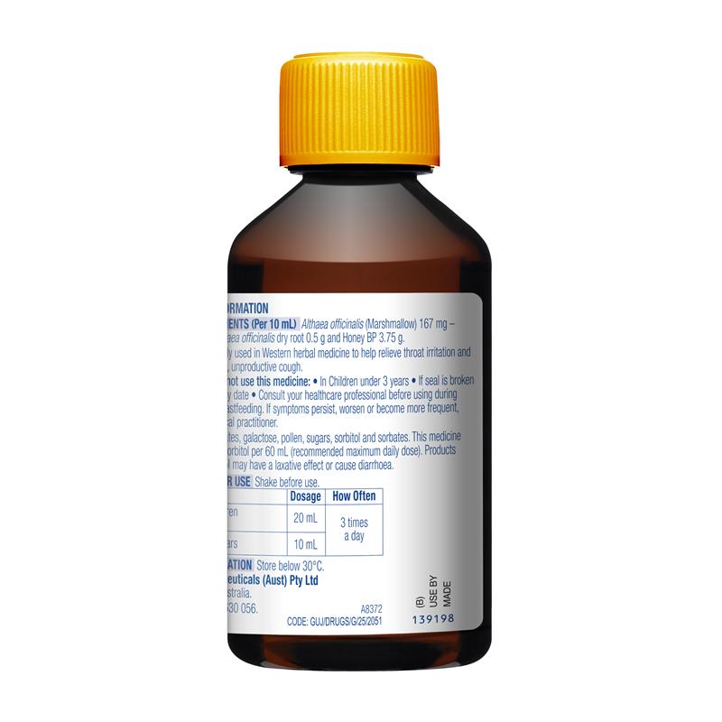 Durotuss Relief + Honey Dry Cough Liquid - 200ml