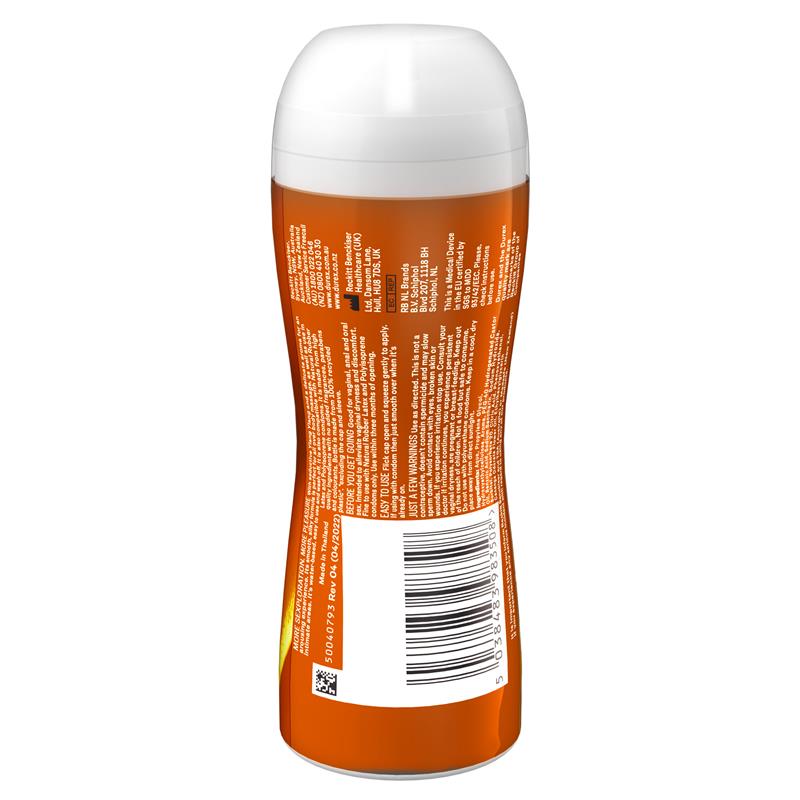 Durex Play 2 in 1 Sensual Massage Lubricant 200ml with Ylang Ylang