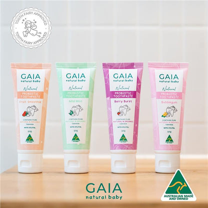 Gaia Natural Baby Probiotic Toothpaste Mild Mint 50g