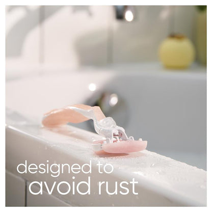 Gillette Venus Comfort Glide White Tea Razor Handle + 2 Blade Refills