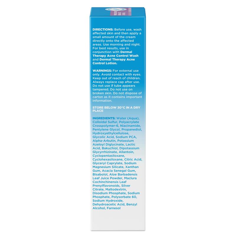 Dermal Therapy Acne Spot Cream 30g