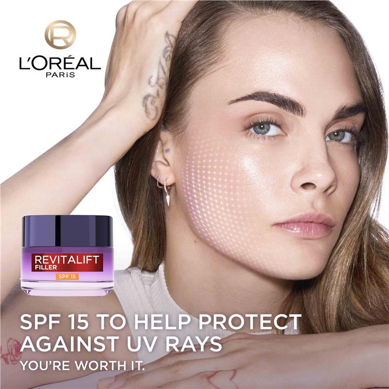 L'Oreal Paris Revitalift Filler SPF 15 Day Cream 50ml