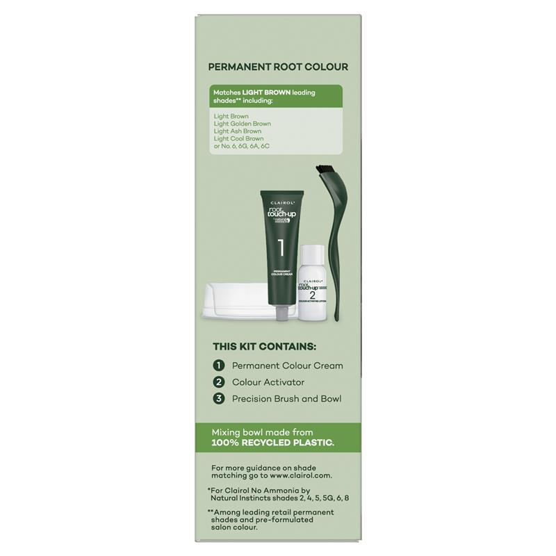 Clairol Root Touch Up Natural Instincts 6 Light Brown Permanent Hair Colour