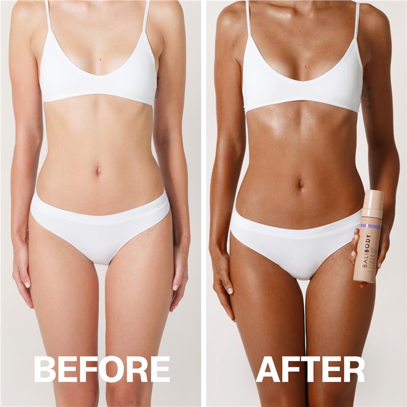 Bali Body Deep Violet Self Tanning Mousse 200ml - Achieve the Perfect Olive-Toned Tan